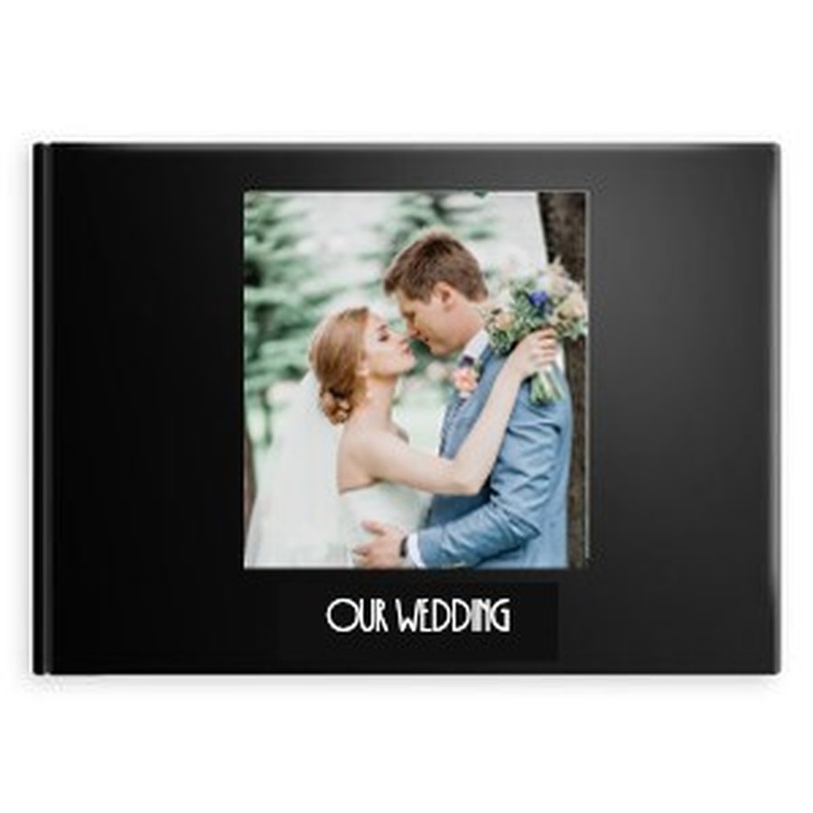 Classic Black Personalized Photo Book Sam's Club Photos